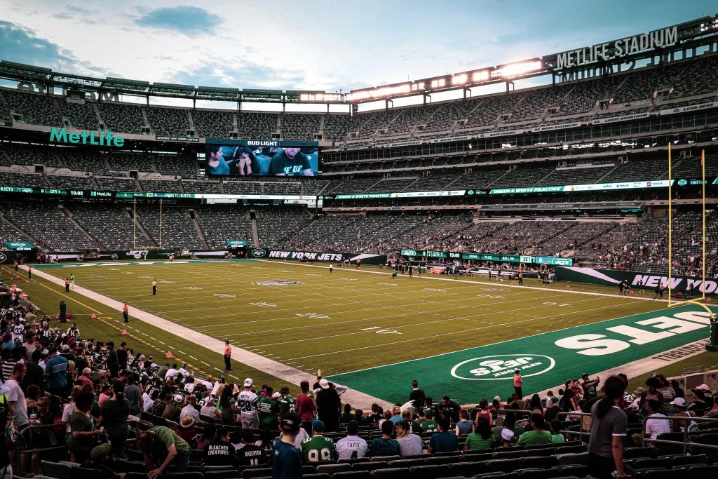 Metlife Stadium, a modernized stadium