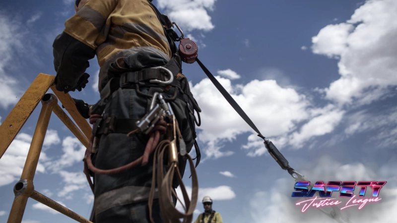 The most critical component of any job that requires heights: the harness.