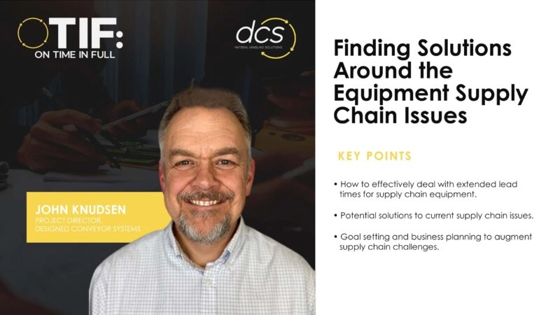 Finding Solutions to Equipment Supply Chain Issues