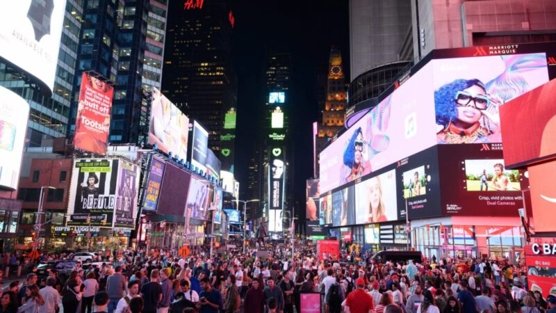 Digital Signage in Times Square