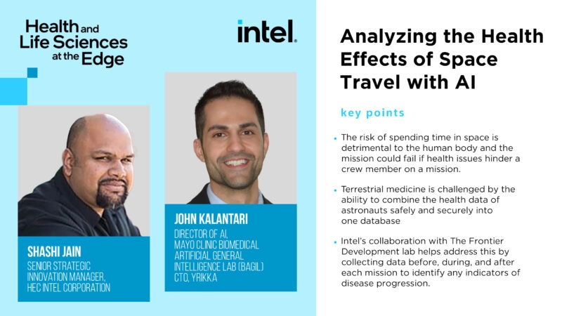 Analyzing the Health Effects of Space Travel with AI