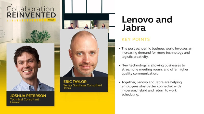 The Partnering of Lenovo and Jabra