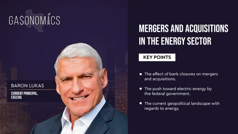 Gasonomics: Mergers and Acquisitions in the Energy Sector