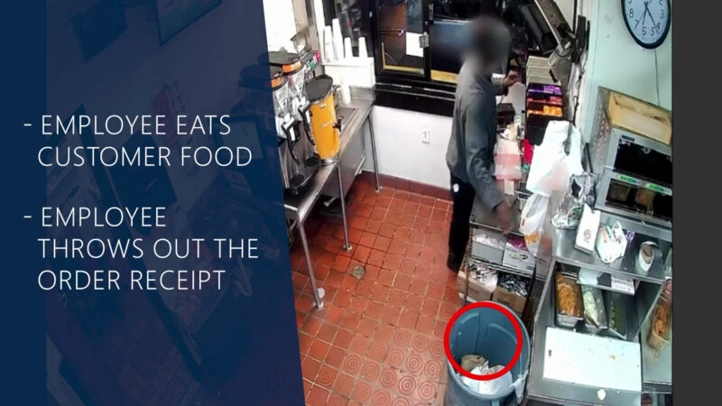 drive-thru employee