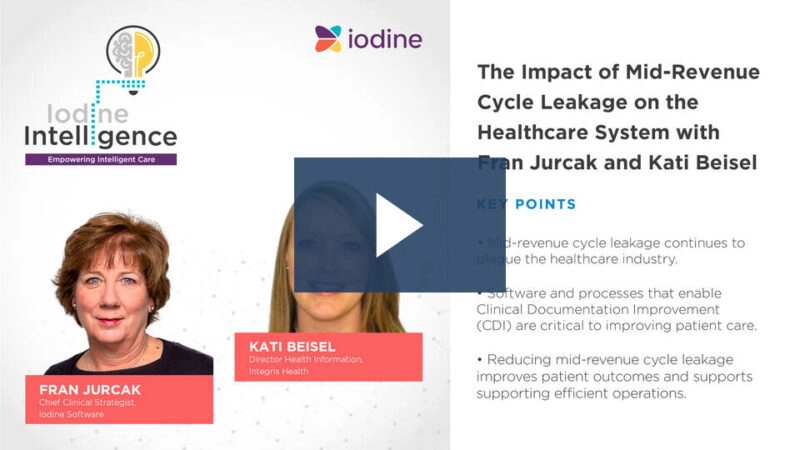 Mid-revenue cycle leakage