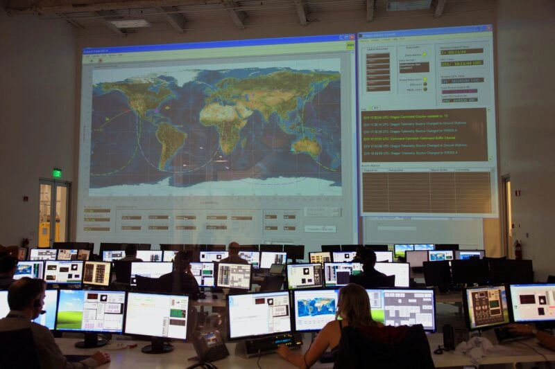 SpaceX Control Room