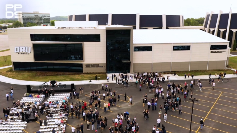 Opening the Mike Carter Athletic Center at Oral Roberts University