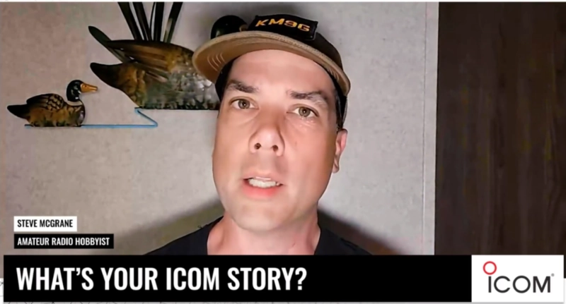 Amateur Radio Hobbyist Steve McGrane