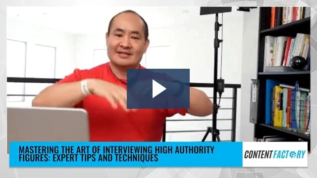 interviewing high authority figures