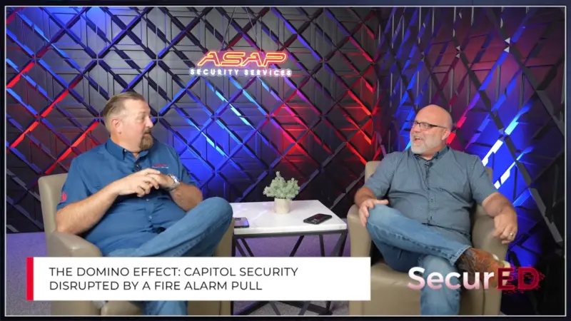 The Domino Effect: Capitol Security Disrupted by a Fire Alarm Pull