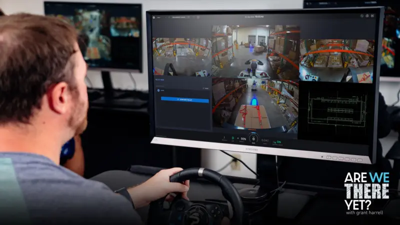 remote operation for logistics vehicles