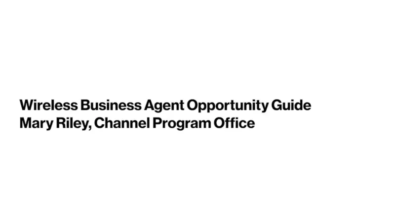Wireless Business Agent