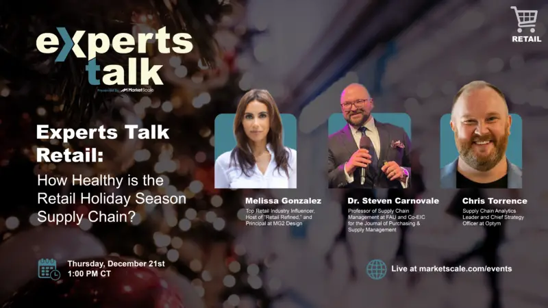 Experts Talk: Navigating 2023's Holiday Retail Supply Chain Challenges