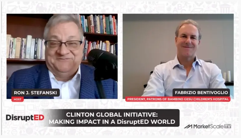 Fabrizio Arengi Bentivoglio, President of Patrons of Bambino Gesu Children's Hospital, or Pope’s Hospital, discusses the facility’s impact.