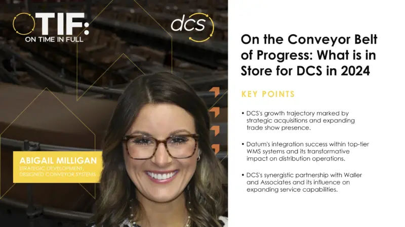On the Conveyor Belt of Progress: What is in Store for DCS in 2024