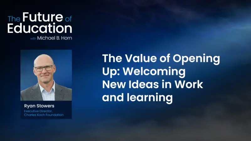 Ryan Stowers discusses work and learning