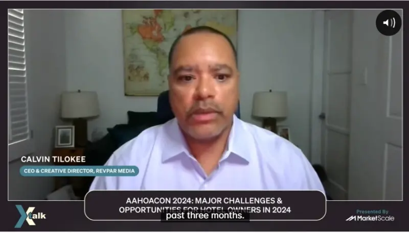 Calvin Tilokee, CEO and Creative Director of Revpar Media, discusses ROI is for hotels