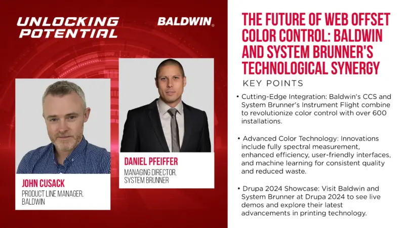 The Future of Web Offset Color Control: Baldwin and System Brunner's Technological Synergy