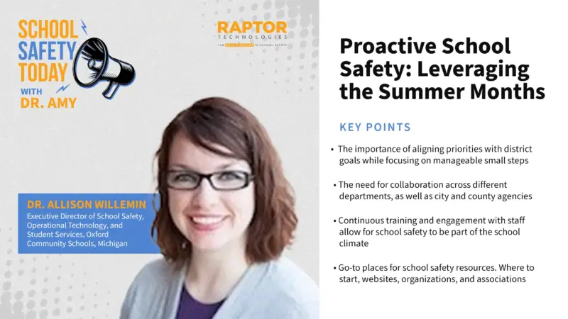 School Safety Strategies for the Summer
