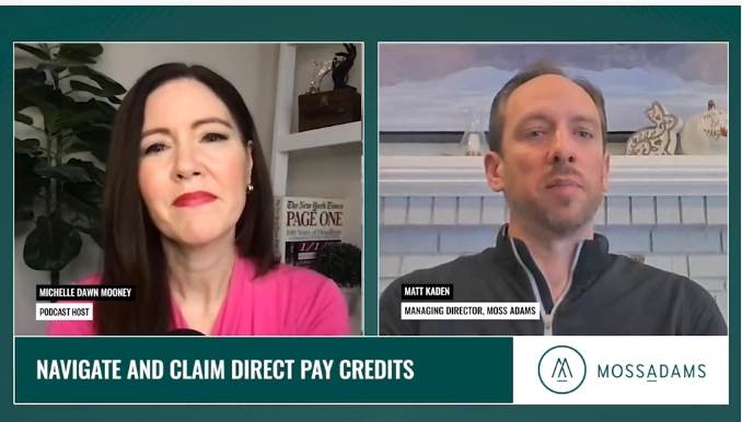 Matt Kaden talks direct pay credits