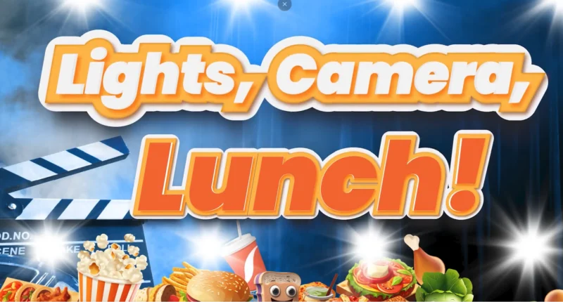 lights camera lunch
