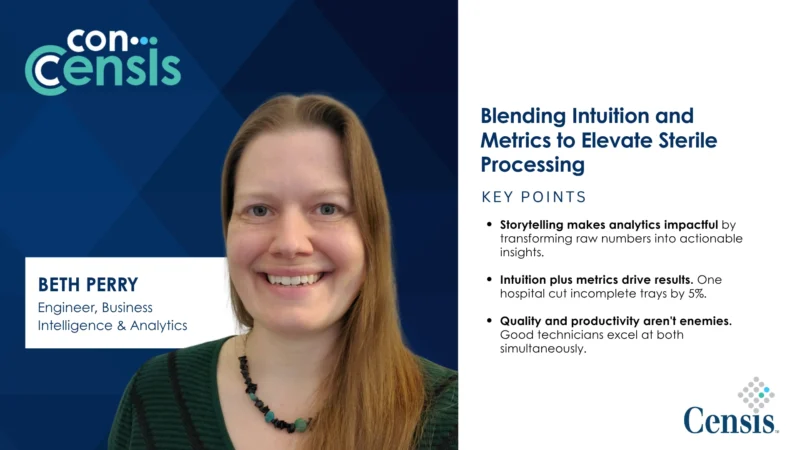Blending Intuition and Metrics to Elevate Sterile Processing